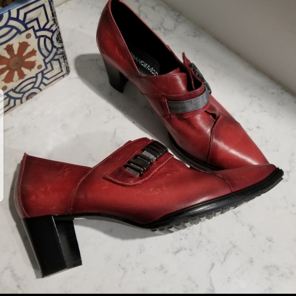👢RED FRANCE OF MODE  ANKLE BOOTS
